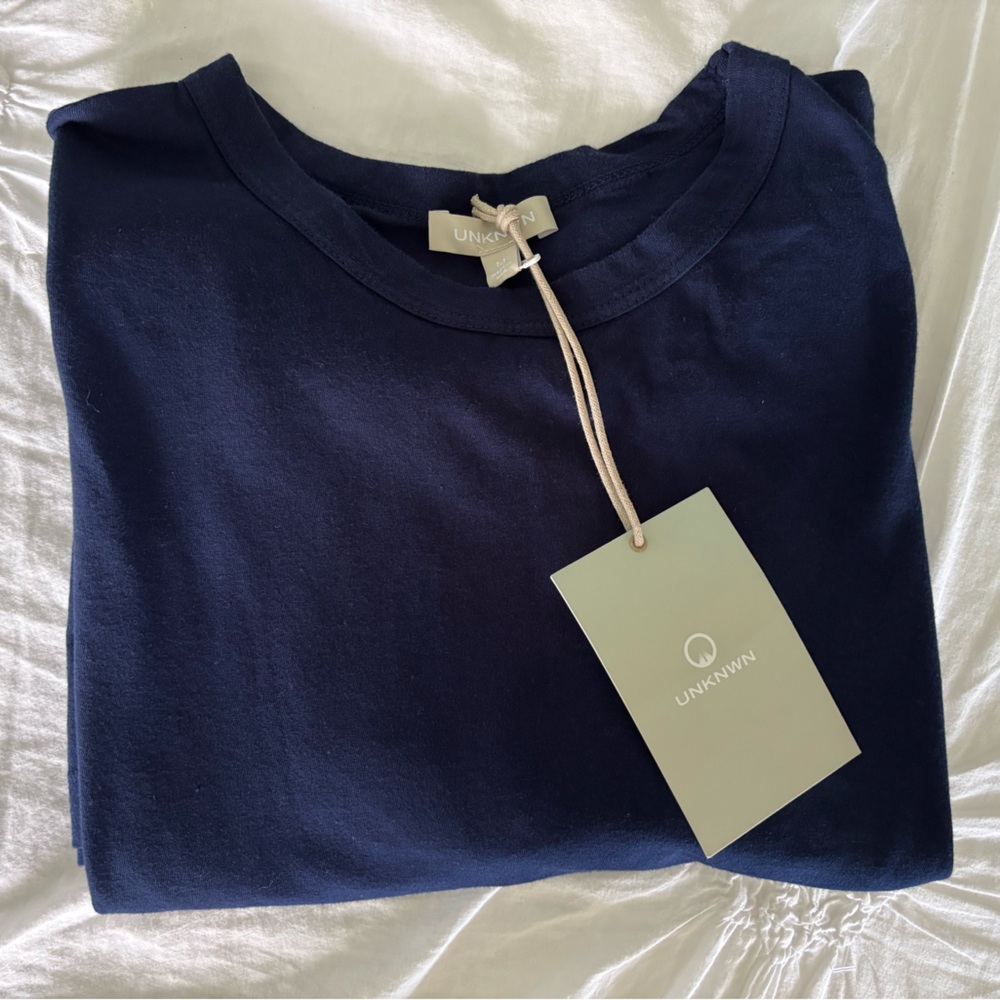 Unknwn Navy Solid Blue Shirt Size M, NWT LeBron James Basketball Sportswear